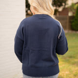Gone Fishing Sweater / Blue
