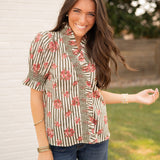 Wild Rose Blouse