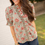 Wild Rose Blouse
