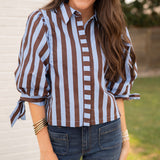 Uptown Stripe Top