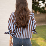 Uptown Stripe Top