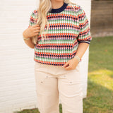 Confetti Stripe Sweater