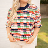 Confetti Stripe Sweater