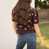 Polka Dot Perfection / Brown