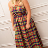 Autumn Plaid Maxi
