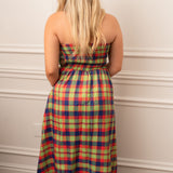 Autumn Plaid Maxi