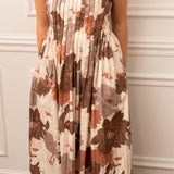 Falling Leaves Maxi Dress
