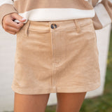 Show Me Your Mumu Vancouver Skort Faux Suede