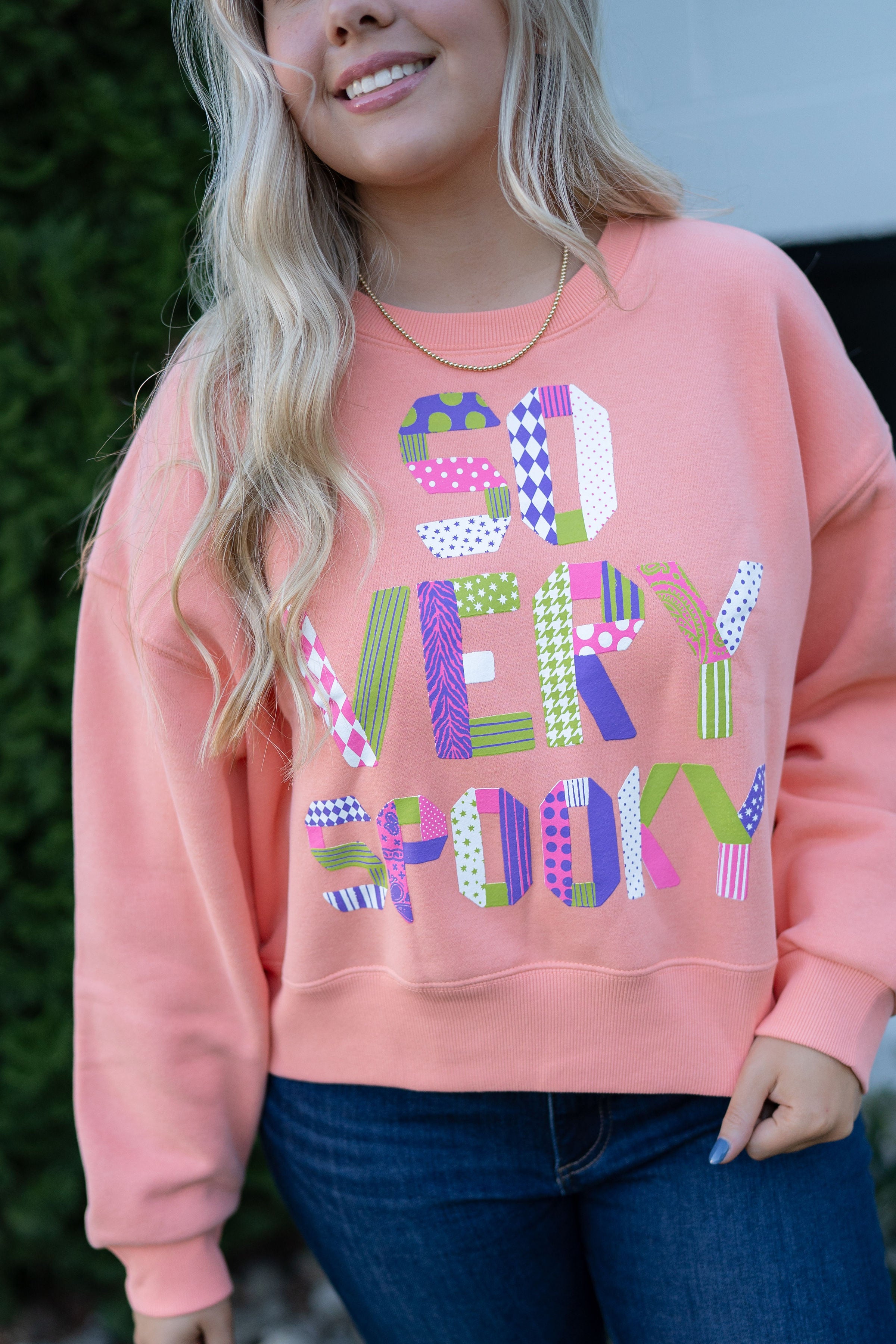 Poppy & Pine So Very Spooky Crop Sweatshirt