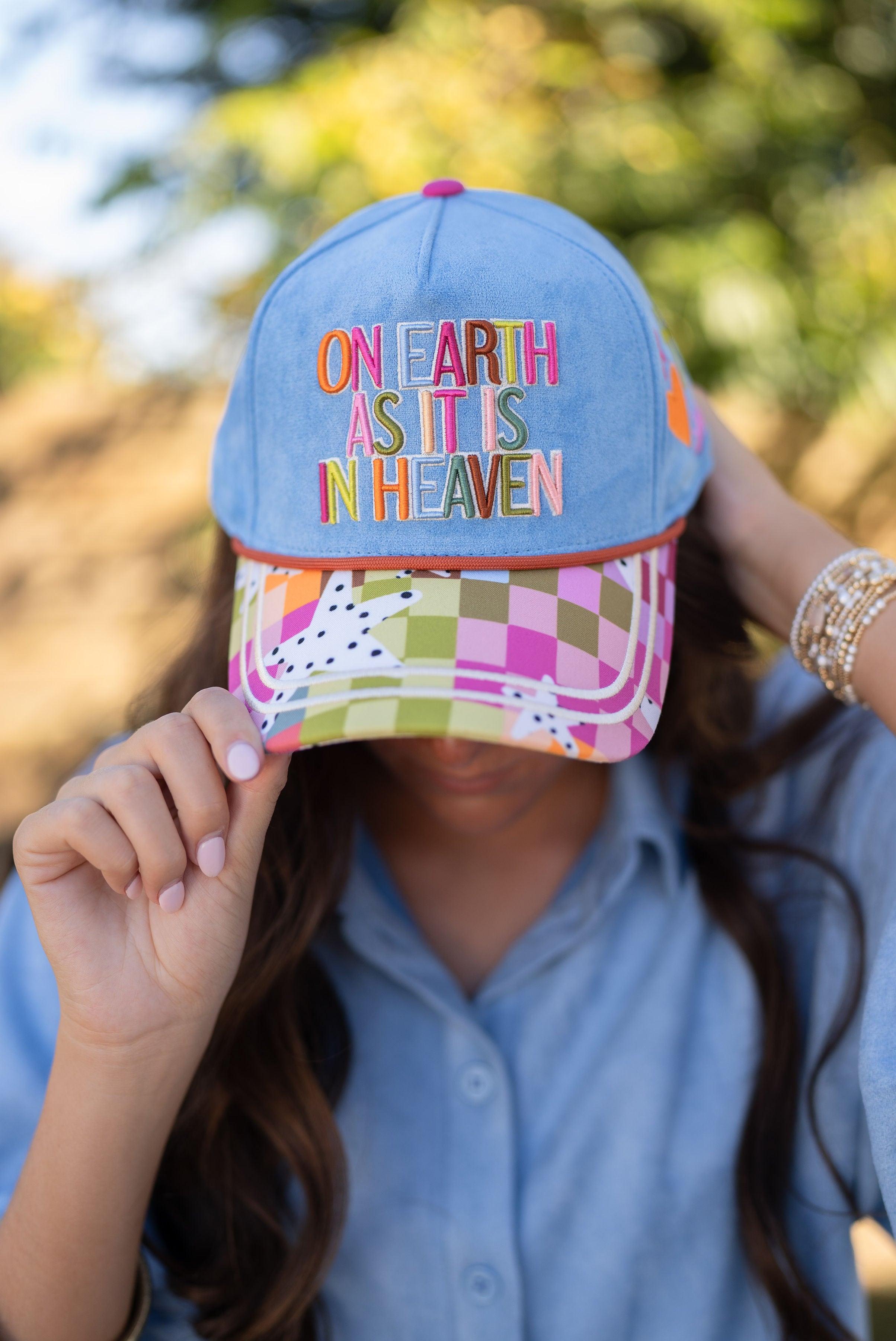 Poppy & Pine On Earth As It Is in Heaven Hat