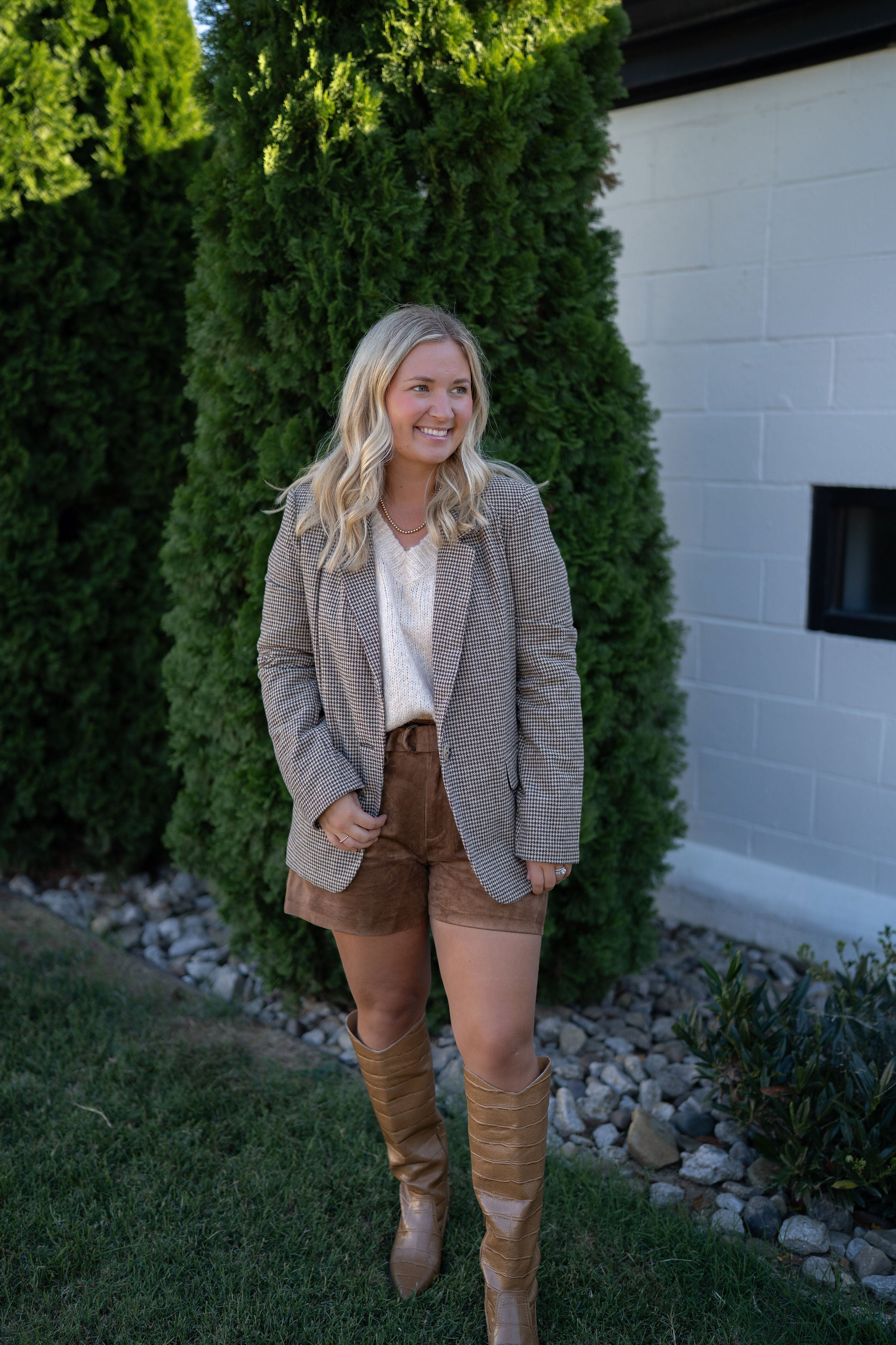 Z Supply Saddle Suede Shorts