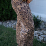 The Safari Suede Zebra Pant