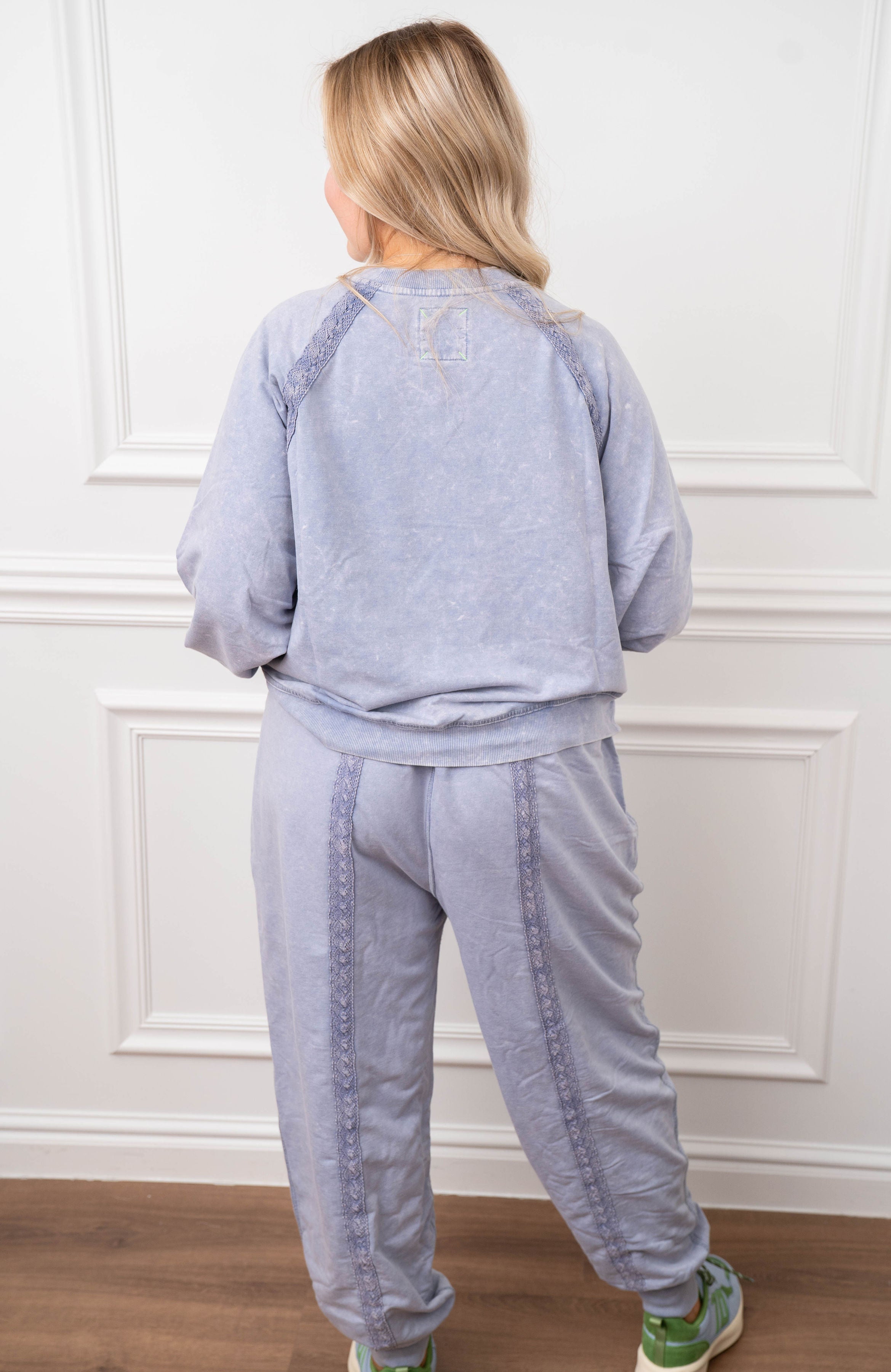 Free People Early Night Navy Set