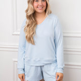 Mary Square Carly Blue Short Set
