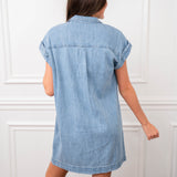 Z Supply Denim Mini Dress