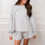 Abbie Striped Short