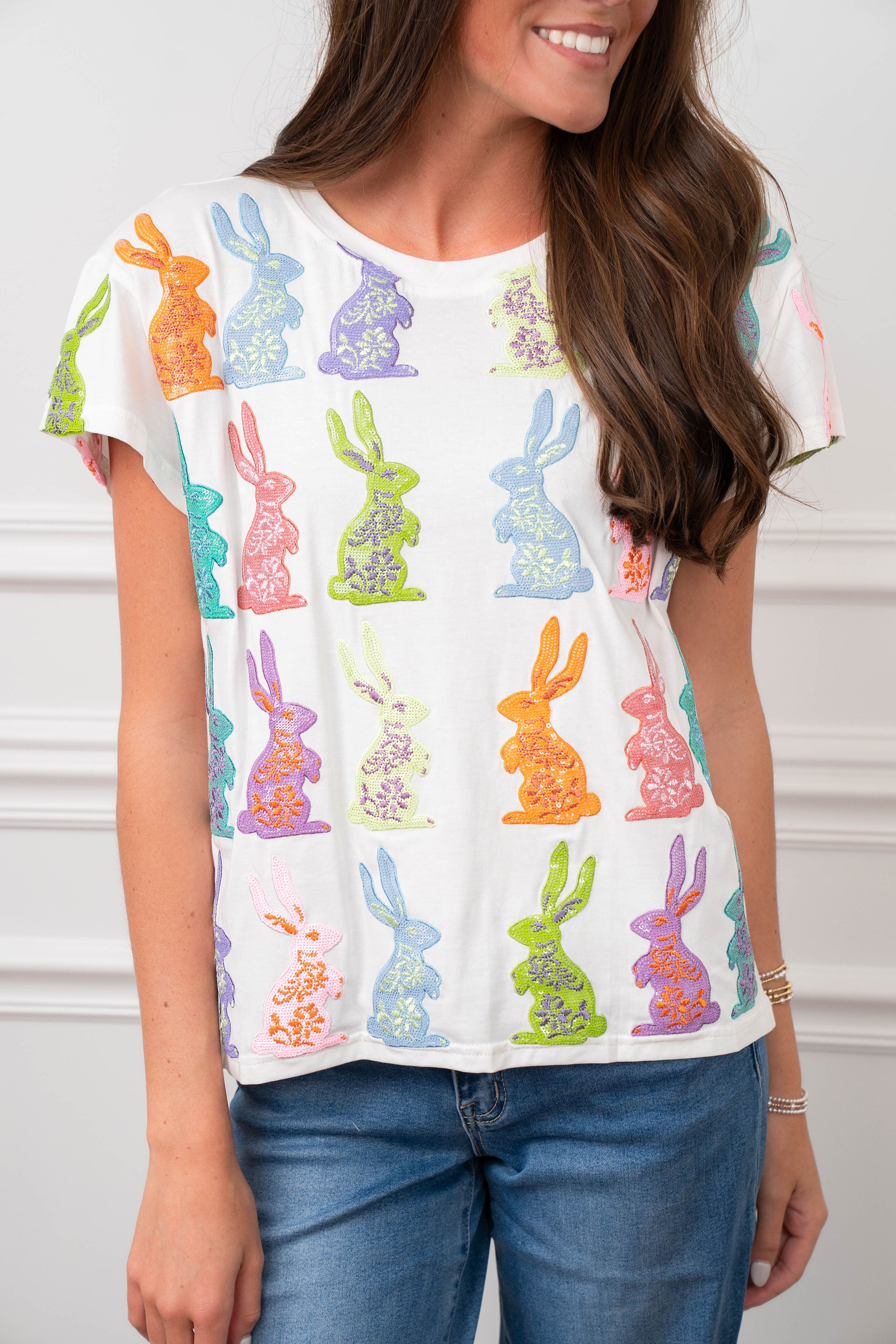 Queen of Sparkles Bunny Tee