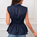 Karlie Navy Top