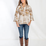 House of MBR Field & Feather Ruthie Top