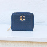 Blakely Wallet Woven Navy
