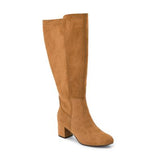 Corkys Camel Faux Suede Made You Look Boots
