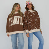 Poppy & Pine 2-Sided Thankful Sweatshirt