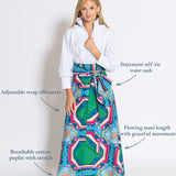 House of MBR Portico Wrap Skirt
