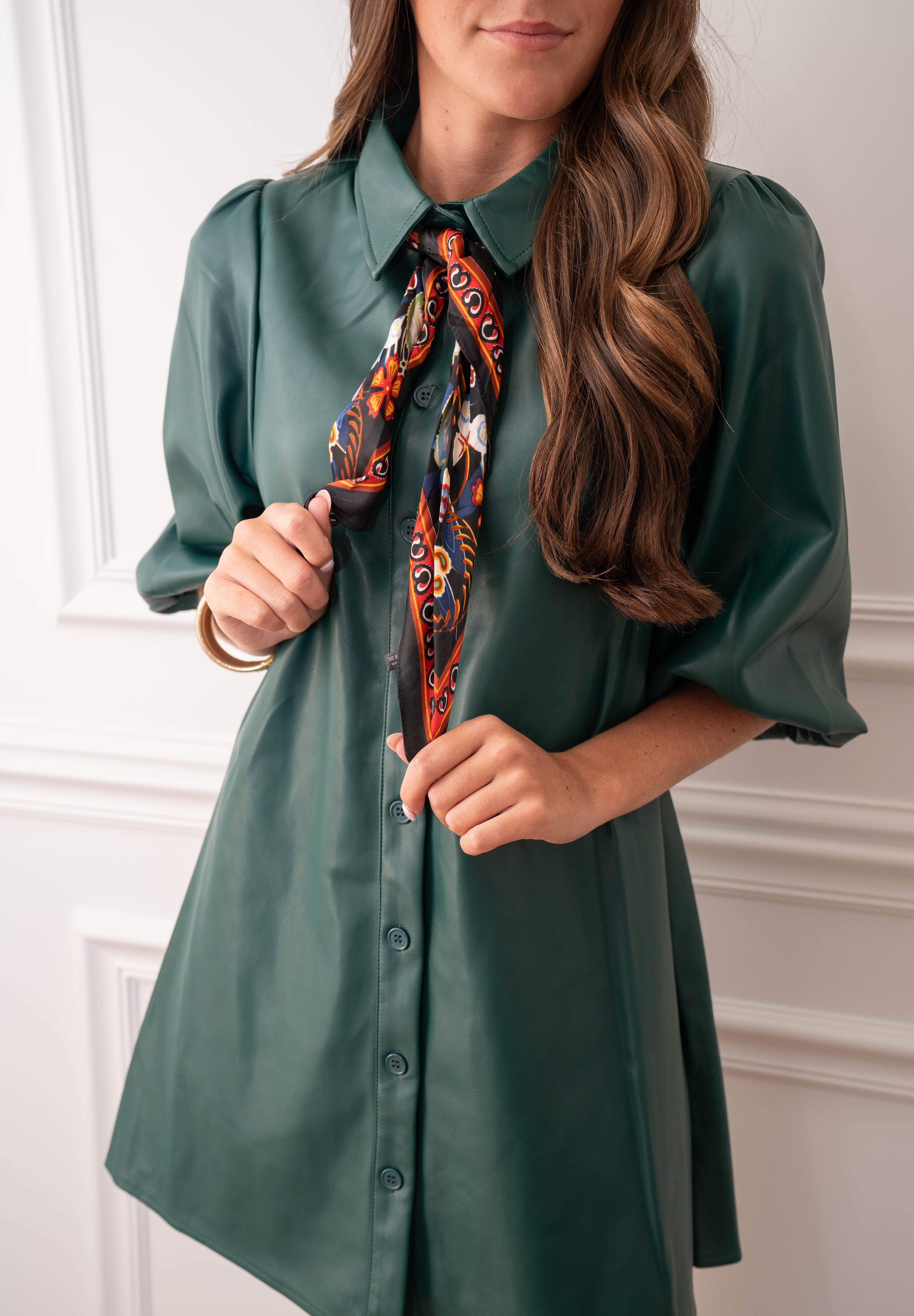 Dolce Cabo Faux Leather Dress