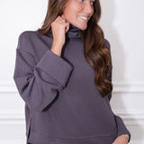 Spanx Storm Air Essentials Cropped Turtleneck top