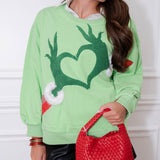Queen of Sparkles Grinch Sweatshirt