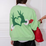 Queen of Sparkles Grinch Sweatshirt