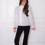 White Crisp Blouse