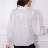 White Crisp Blouse