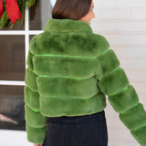 Green Fur Coat
