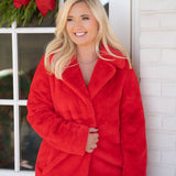 Red Fur Coat