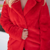 Red Fur Coat