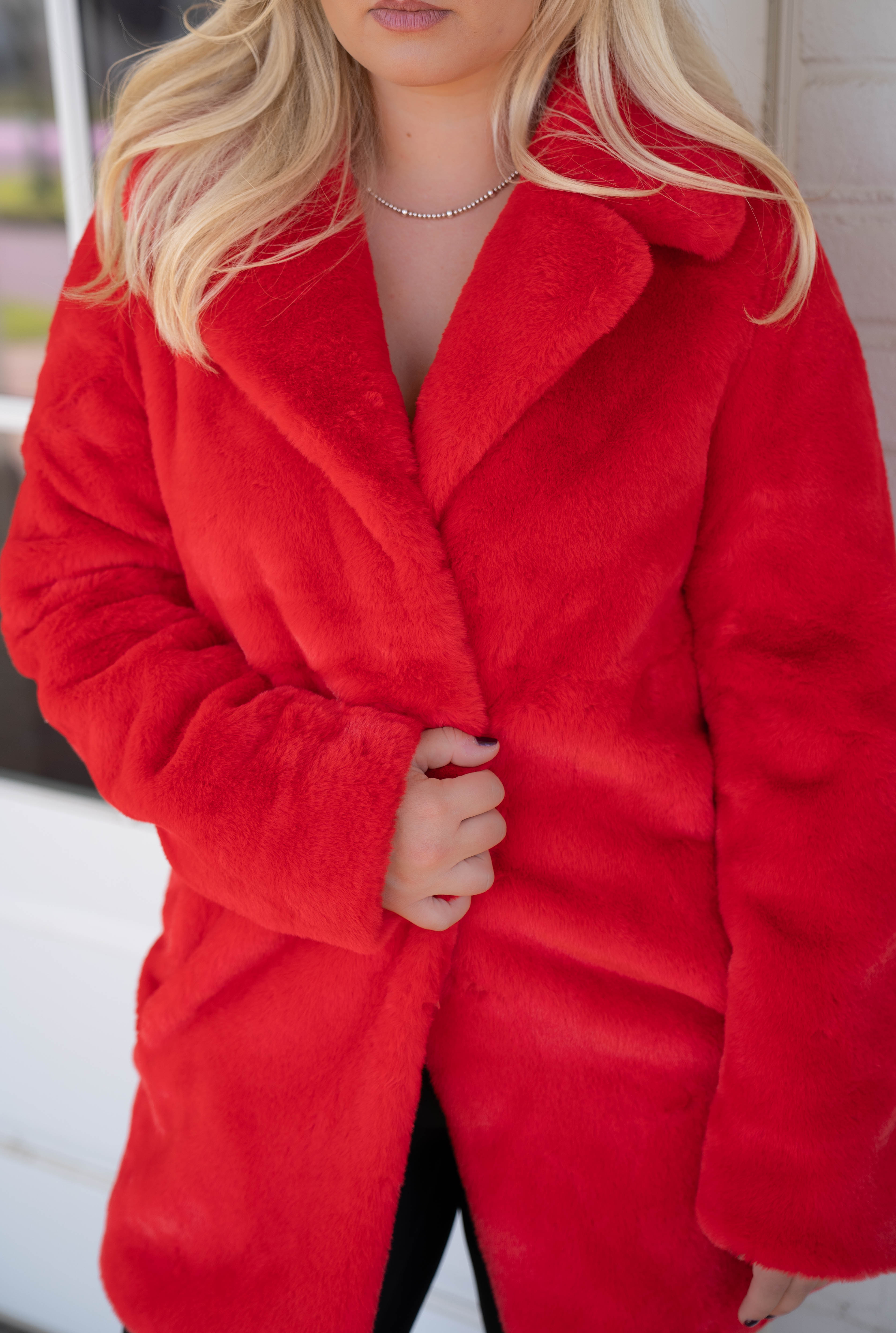 Red Fur Coat