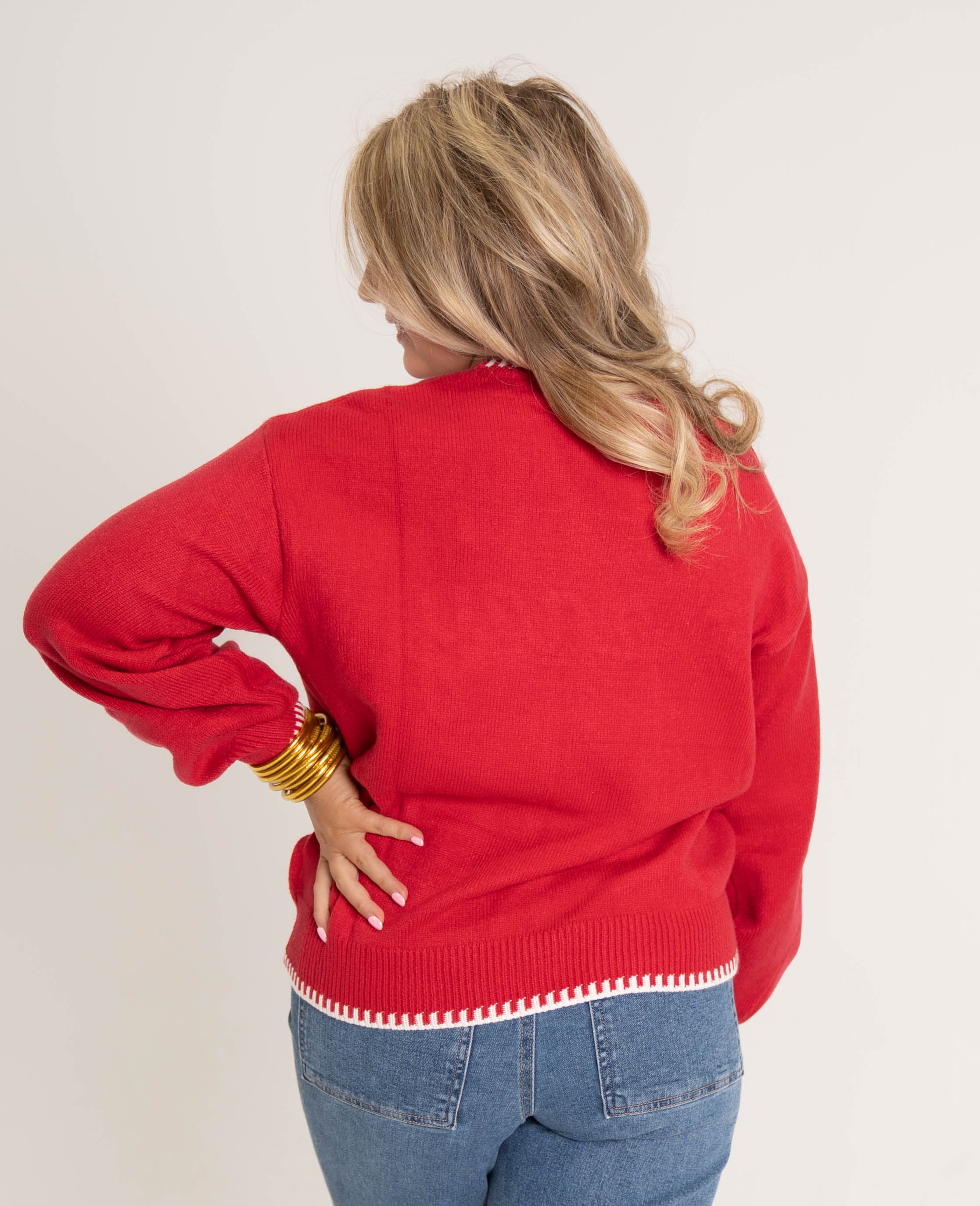 Red Merry Sweater