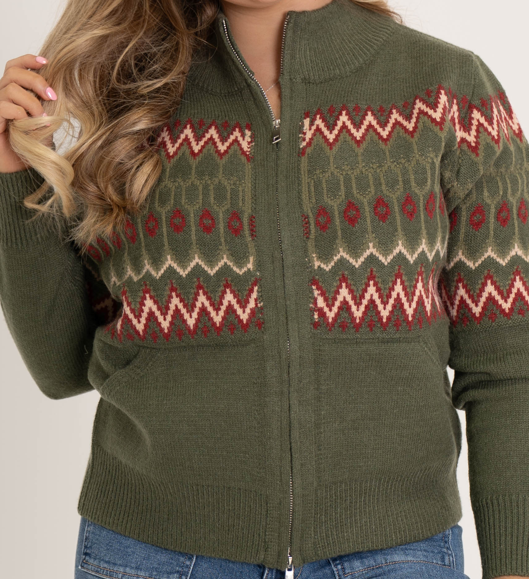 Olive Jasmine Sweater