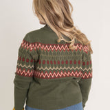 Olive Jasmine Sweater