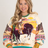 Queen of Sparkles Cowboy Santa