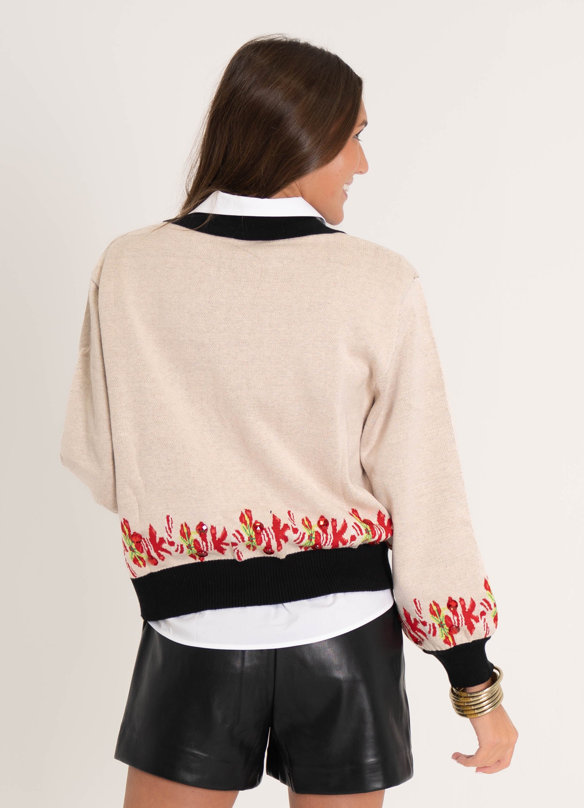 Queen of Sparkles Nutcracker Cardigan Sweater