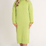 Kallie Sweater Dress Green