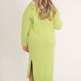 Kallie Sweater Dress Green