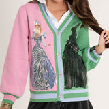Queen of Sparkle Glinda\Elphaba Cardigan * SALE