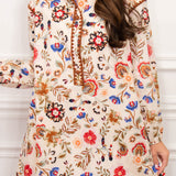 Floral Shirt Dress