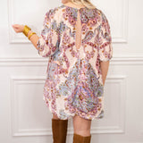 Free People Ivory Combo Dress