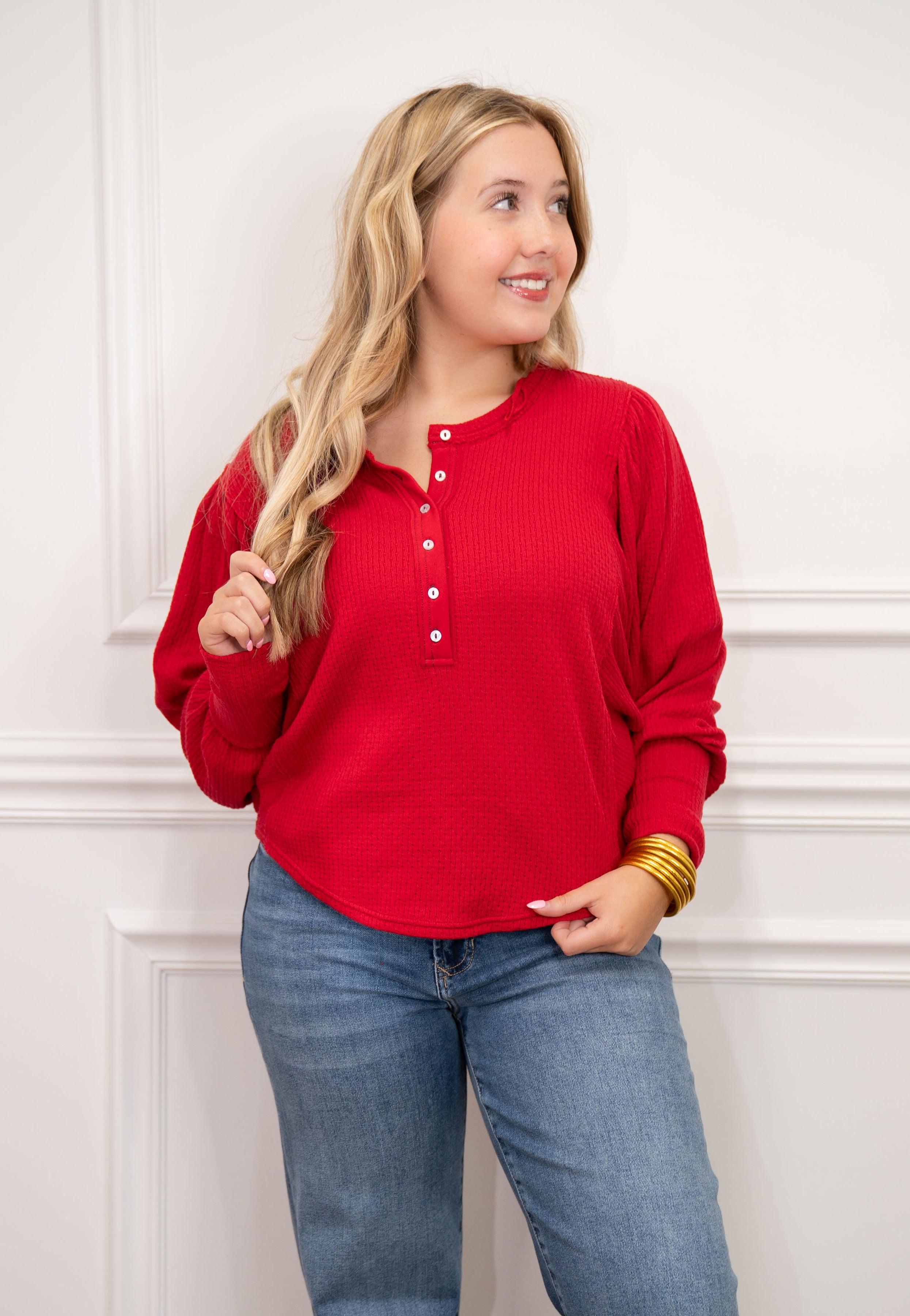 Free People Salsa Red Top