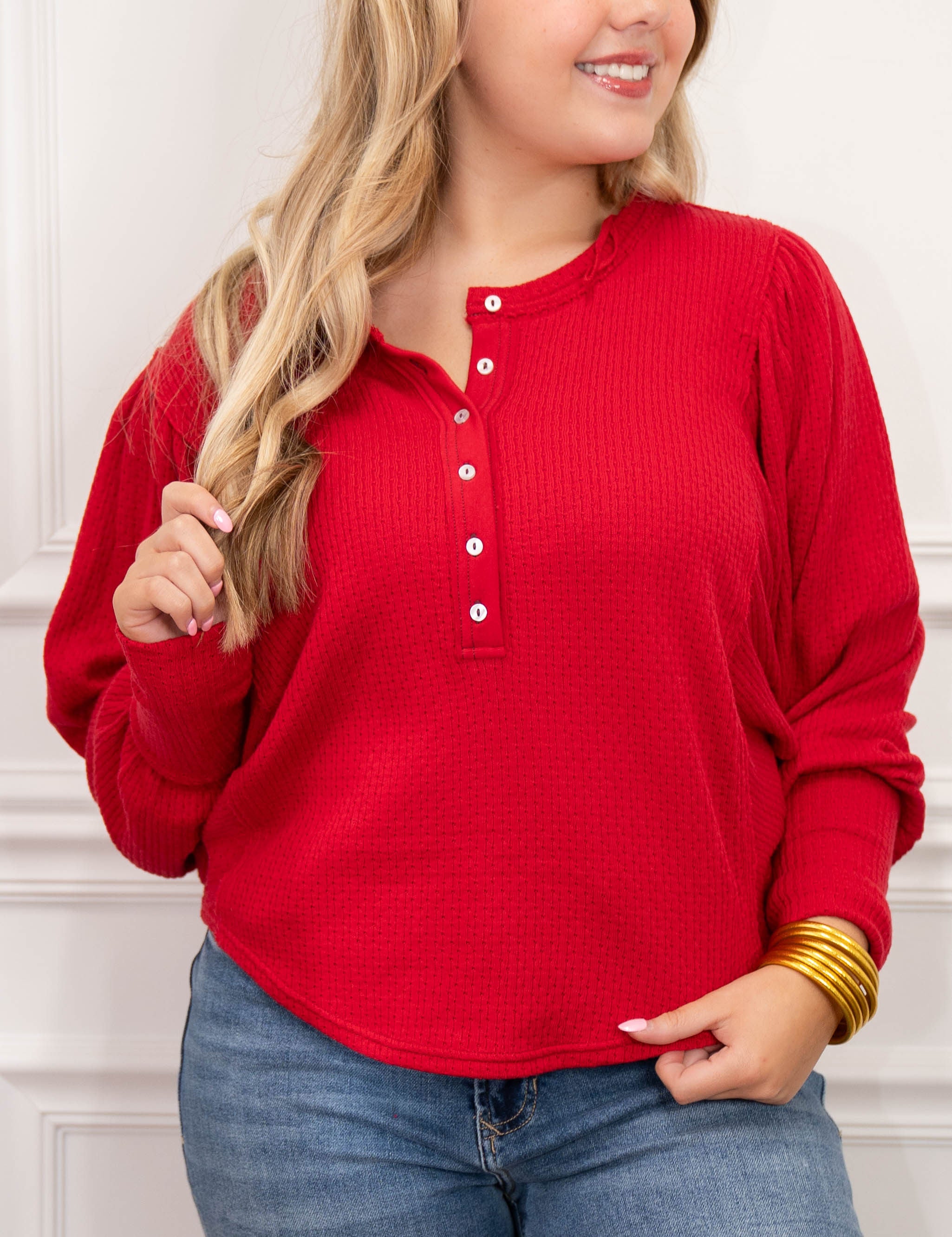 Free People Salsa Red Top