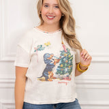 Free People Christmas Morning Top